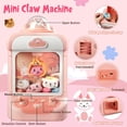 thumbnail image 2 of MesaSe Machine à Griffes pour Enfants Mini Distributeurs Automatique Attrape-Bonbons Distributeur de Prix Jouets pour Filles Garçons Machine de Jeu d'Arcade Électronique à Griffes pour Fête Anniversaire Cadeaux de Pâques avec Lumières Son, 2 of 5