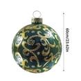 thumbnail image 3 of D Outdoor Christmas Inflatable Decorated Ball Pvc Inflatable Holiday Ball For Yard Garden Christmas Tree Decoration 23.6 Inches Diameter 0.66 Pounds, 3 of 5