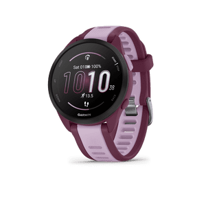 Rénovés Garmin Précurseur 165 Musique GPS Lancer Smartwatch, 43mm AMOLED écran tactile, moniteur de fréquence cardiaque, stockage de musique, turquoise