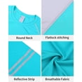 thumbnail image 3 of Charmo Mens Long Sleeve Swim Shirts Sun Protection UPF 50+ Rashguard Athletic Workout Hiking Swimwear Tops, 3 of 9