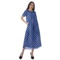 thumbnail image 2 of Moomaya Robes d'Été pour Femmes Imprimées Grande Taille en Coton Flex Robes pour Dames, 2 of 5