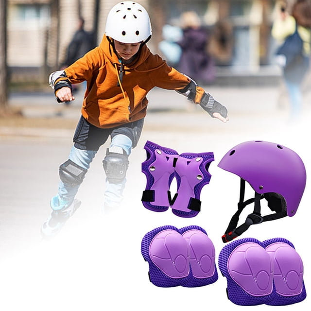 BKER Red Brown White And All Purple Are Suitable For Children 2 To 7 With Sports And Protective Including Roller Skates And Scooters