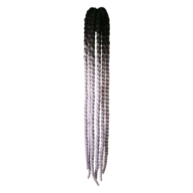 Nilvkv Motorcycle Personality Cool Motorcycle Balance Car Dirty Braid Helmet Braid Helmet Wig