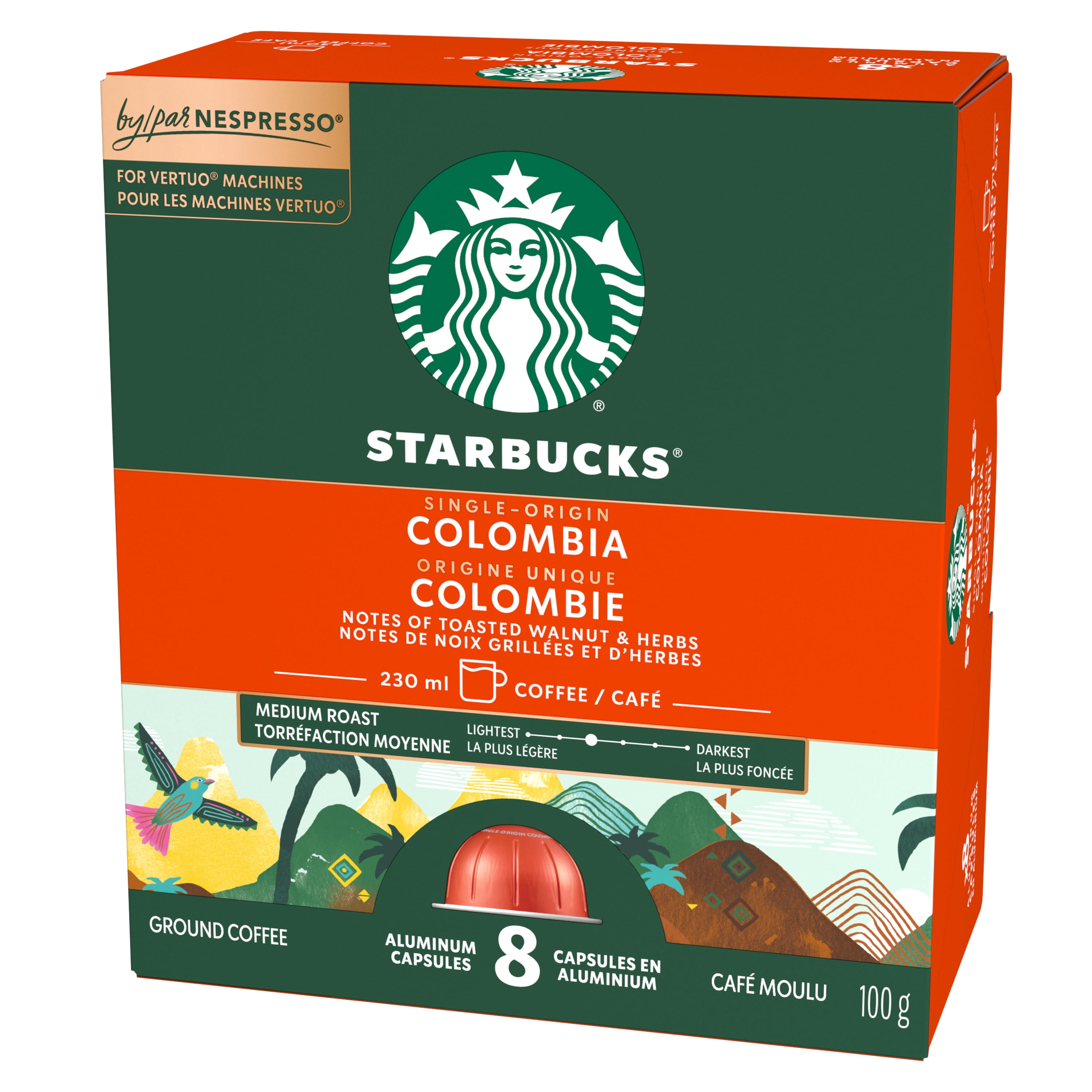 STARBUCKS Single Origin Coffee Colombia For Nespresso Vertuo