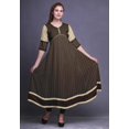 thumbnail image 2 of Bimba Print Long Party Wear Anarkali Kurta Flared A Line Kurtis For Women, 2 of 5