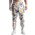 thumbnail image 2 of 80S Costumes for Men Training Men Joggers Pants Casual Pants Elastic Pants for Men Trouser Running Pants with Drawstring Little Boy 90S Outfit for Men, 2 of 5