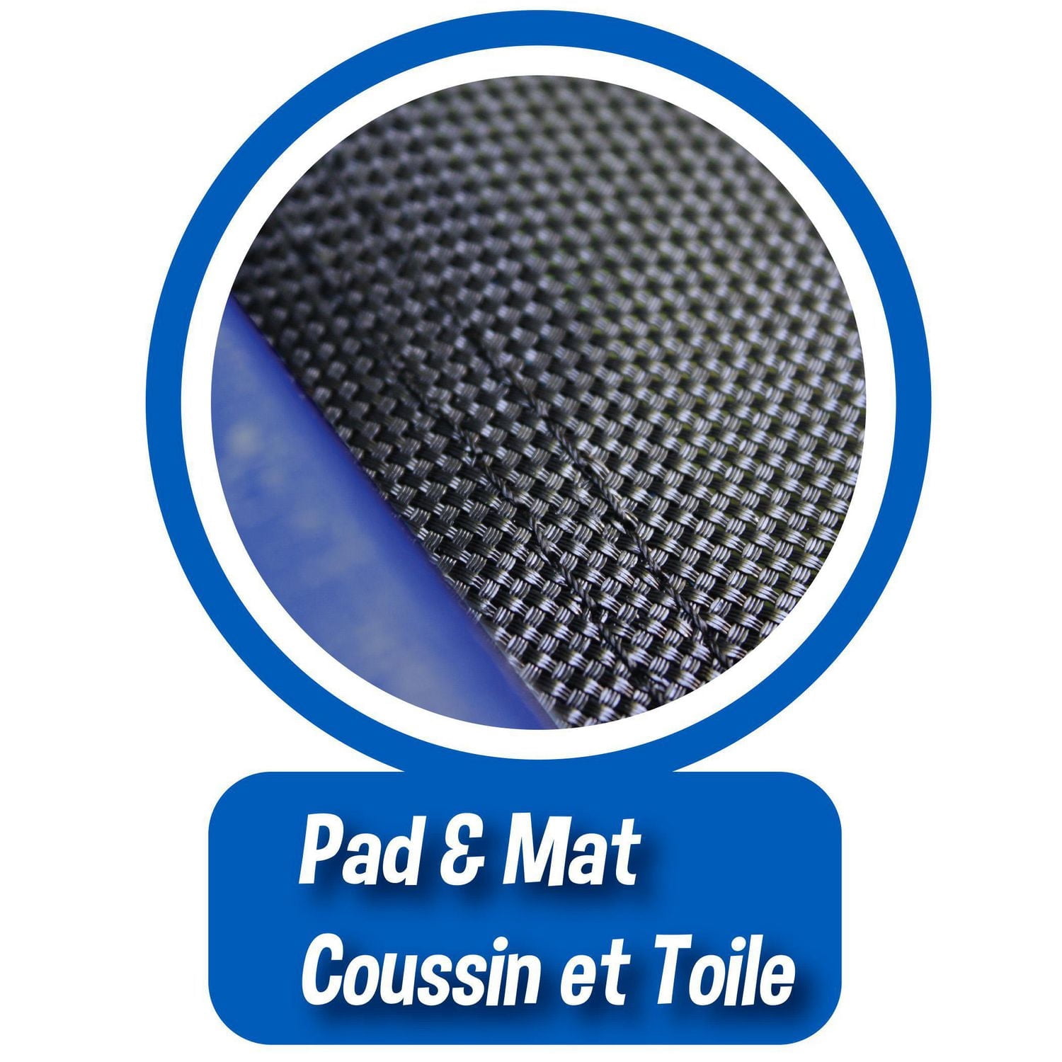TRAINOR SPORTS Trampoline rond de 12 (pieds) et enclos combiné trampoline extérieur/arrière-cour robuste et plein d'entrain pour enfants (6+), tapis de saut pour adultes et rembourrage à ressort à cou