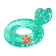 thumbnail image 1 of CEHVOM Swimming Ring Floating PVC Swimming Pool Water Swim Ring Folding Middle Mesh Summer Inflatable Bed Clearance, 1 of 4