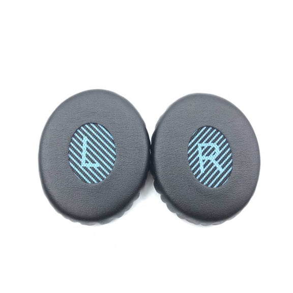 Justharion 1 Pair Computer Earphone Ear Pads Headphone Round Cushions Noise Reduction Muffs Accessories Replacement for OE2/OE2i Black