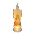 thumbnail image 2 of Lamp Decorative Prayer Candle Ornament for Desktop Flameless Jesus Virgin Prayer Church Holiday Style A, 2 of 9