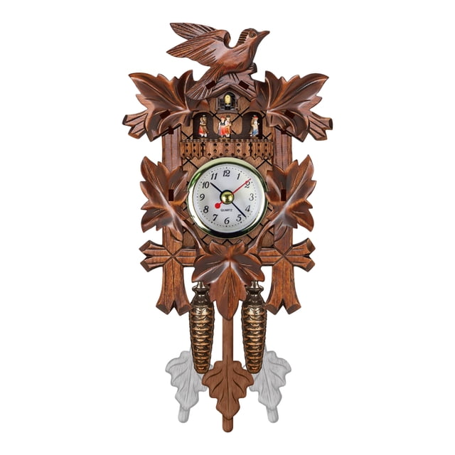 fastboy Traditional Black Forest Chalet Clock For Charming And Timeless Décor Cuckoo Clock Easy To Read CM303