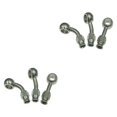 thumbnail image 1 of ZheElen Versatile Stainless Steel Brake Hose End Fitting Adapter for Car Motorcycle Auto Style A 2Set, 1 of 6