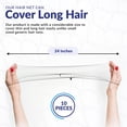 thumbnail image 4 of Filet de Coiffure en Nylon Discret pour Femmes et Hommes Idéal pour Dormir Cuisine 10 Pcs, 4 of 6