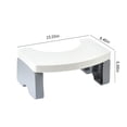 thumbnail image 3 of KQJQS Tabouret de Toilette avec Design Pliant pour un Rangement Facile et Fonction Empilable, 3 of 8