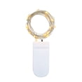 thumbnail image 3 of 1M/3.3FT 10 LED Fairy Starry Copper Wire String Battery Operated Powered IP65 Water Resistance Extra Flexible Bendable Light Strip for Holiday Christmas Xmas Halloween Festival Decorations, 3 of 8