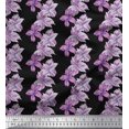 thumbnail image 1 of Soimoi Silk Fabric Flower Floral Print Fabric by Yard 42 Inch Wide, 1 of 1