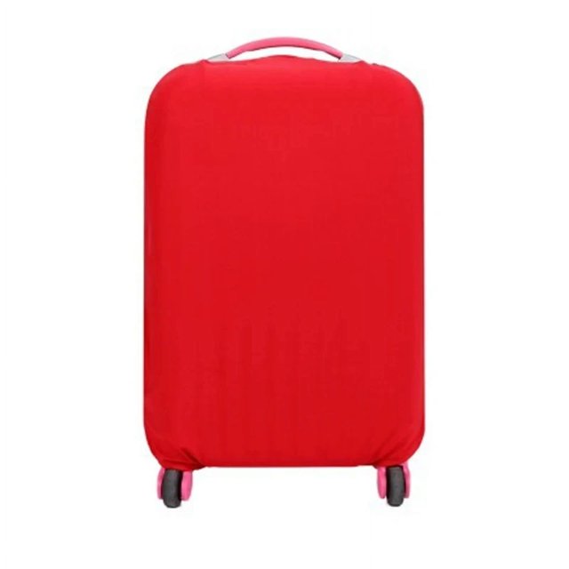 Fabric Suitcase Protector Baggage Dust Case Cover Suitable for18-32 Inch Travel Organizer red S(18-20inch)