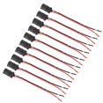 thumbnail image 1 of 10Pcs Car Bulb Socket, Soft Male Light Bulb Connector Socket Holder for Car Bikes, 1 of 8