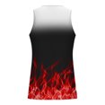 thumbnail image 4 of IROINID Hommes Débardeur, Hommes Occasionnels Mode Gradation Impression Pull Col Rond Débardeurs de Sport, 4 of 4