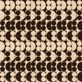 thumbnail image 1 of Ahgly Company Machine Washable Indoor Square Transitional Black Brown Area Rugs, 5' Square, 1 of 7