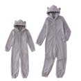 thumbnail image 1 of ITFABS Combinaison de Sommeil Épaisse en Peluche pour Femmes, Combinaison à Capuche à Manches Longues avec Fermeture Éclair, 1 of 4