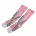 thumbnail image 3 of Unisex Compression Knee Leg Support Stretch Magic Compression Socks Performance Running Sports - 3 Sizes - 4 Colors, 3 of 6