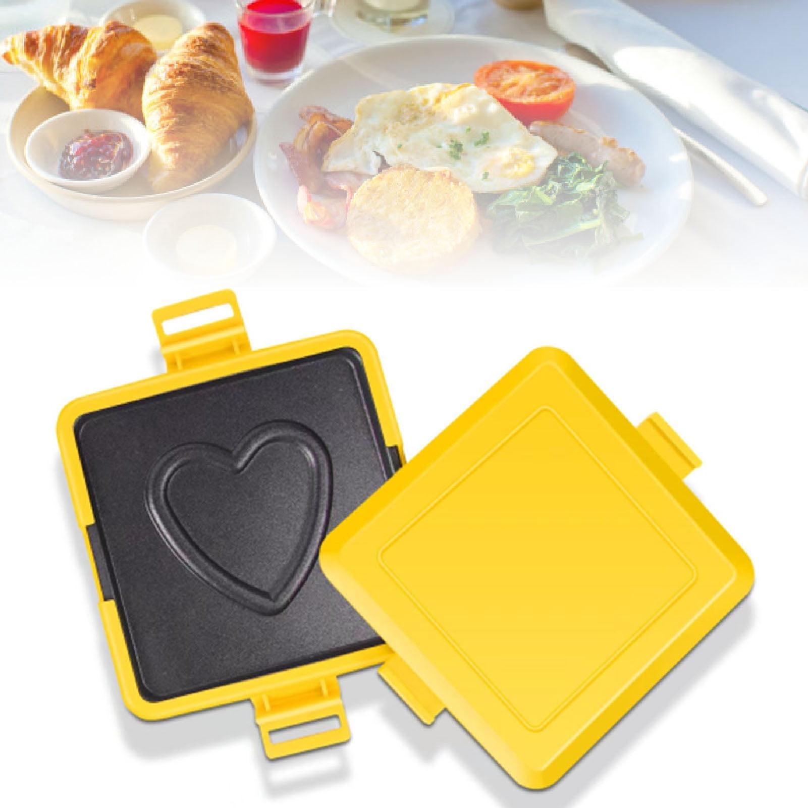 Microwave Toastie Maker, Microwave Toaster Sandwiches Maker Grilled Cheese Maker, Microwave Grill Tray Crisper NO Electricity Fast Heat for Kitchen Cooking Breakfast Snacks