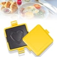 thumbnail image 1 of Microwave Toastie Maker, Microwave Toaster Sandwiches Maker Grilled Cheese Maker, Microwave Grill Tray Crisper NO Electricity Fast Heat for Kitchen Cooking Breakfast Snacks, 1 of 7