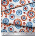 thumbnail image 3 of Soimoi Rayon Fabric Brush Stroke Abstract Print Fabric by Yard 56 Inch Wide, 3 of 3