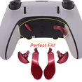 thumbnail image 4 of 4PCS Metal Back Paddles For PS5 DualSense Edge Controller,Paddles Replacement Interchangable Parts For PS5 DualSenseEdge Wireless Controller, 4 of 6