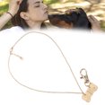 thumbnail image 1 of Wchiuoe 2 Split Pendant Necklaces, Dog Bone Splice Necklace Practical Beautiful For Pets For Taking Pictures, 1 of 8