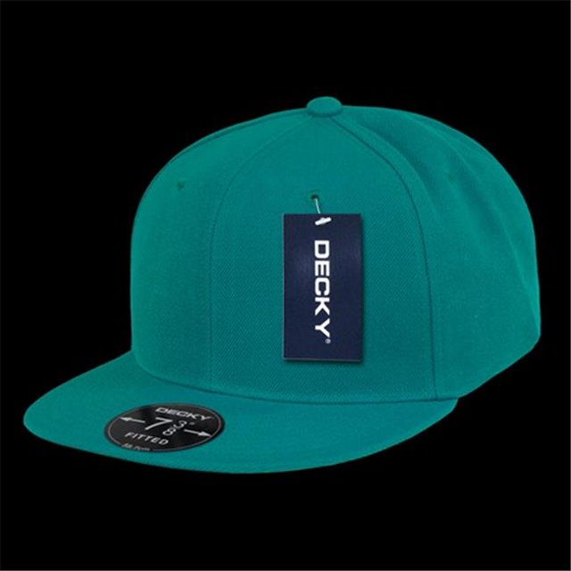 Decky RP1-PL-AQU-22 Retro Fitted Caps Aqua - 6.86