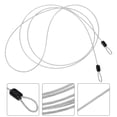 thumbnail image 4 of 3Pcs 2M Durable Steel Long Roll of 50 Meters Hard Sturdy Steel Wire Rope, 4 of 9