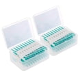 thumbnail image 1 of 400PCS Interdental Brushes Double-ended Silicone Toothpick Dual-ended Dental Floss Pick with Silicone Bristles Disposable Dental Brushes Between Teeth, 1 of 8