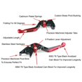thumbnail image 2 of Leviers d'Embrayage de Frein Ajustables, Pliants et Extensibles pour Triumph DAYTONA SPEED 1050 Noir, 2 of 2