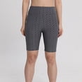 thumbnail image 3 of KIHOUT Women's High Waist Workout Shorts Butt Lifting Tummy Control Ruched Booty Running Yoga Shorts with Pockets, 3 of 3