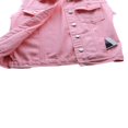 thumbnail image 5 of Women Casual Vest Turn-Down Collar Single-Breasted Tops Frayed Edge Pockets Jacket, 5 of 5