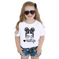 thumbnail image 4 of Chemises pour Bébé Fille Grandes Tailles Enfants Filles Imprimé Graphique Mignon Col Rond Manches Courtes T-Shirt Décontracté d'Été, 4 of 4