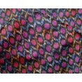 thumbnail image 4 of oneOone Silk Tabby Fabric Chevron Ikat Printed Fabric 1 Yard 42 Inch Wide, 4 of 4
