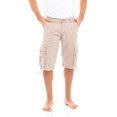 thumbnail image 1 of Shorts Cargo pour Hommes à Coupe Classique, devant Plat, en Sergé 100 % Coton, 1 of 6