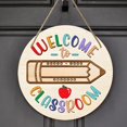 thumbnail image 4 of Clearance! Personalized Teacher Signs For Classroom Teacher Door Signs Teacher Name Sign For Classroom Door Back To School Welcome Door Sign Decorations For Teachers Elementary Preschool, 4 of 6