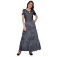 thumbnail image 3 of Moomaya Jupes Imprimées pour Femmes Jupe Évasée Style Portefeuille pour Filles Vêtements Décontractés, 3 of 6