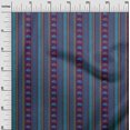 thumbnail image 2 of oneOone Cotton Flex Fabric Geometric|Stripe & Floral Block Print Sewing Fabric BTY 40 Inch Wide, 2 of 4