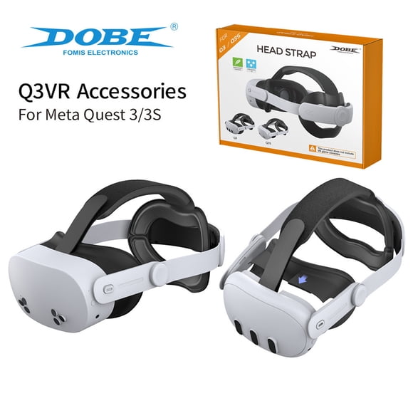 Adjustable Replacement Head Strap for Meta Quest 3/3S VR Headset - Multi-Angle Fit, Pressure-Relieving Comfort Band for Extended Gaming Sessions