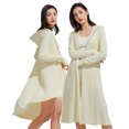 thumbnail image 4 of Fjuchai Veste de Protection Solaire UV à Manches Longues UPF 50+ pour Femmes avec Capuche Zippée et Poches, 4 of 8