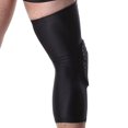 thumbnail image 4 of Basketball Knee Pads Volleyball Kneepad Honeycomb Crashproof Antislip Leg Sleeve Protective Pad Support Guard Padded Compression Wear Hexpad - 2 Packs, 4 of 7