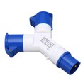 thumbnail image 3 of 3Pin Industrial Waterproof Plug, 220-250V Aviation Plug Socket Wide Applicability  For Yacht, 3 of 8