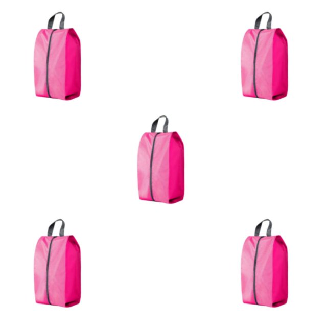 Baohd Travel-friendly Shoe Bag Compact And Durable Shoe Storage Solution Easy pink L 5Set