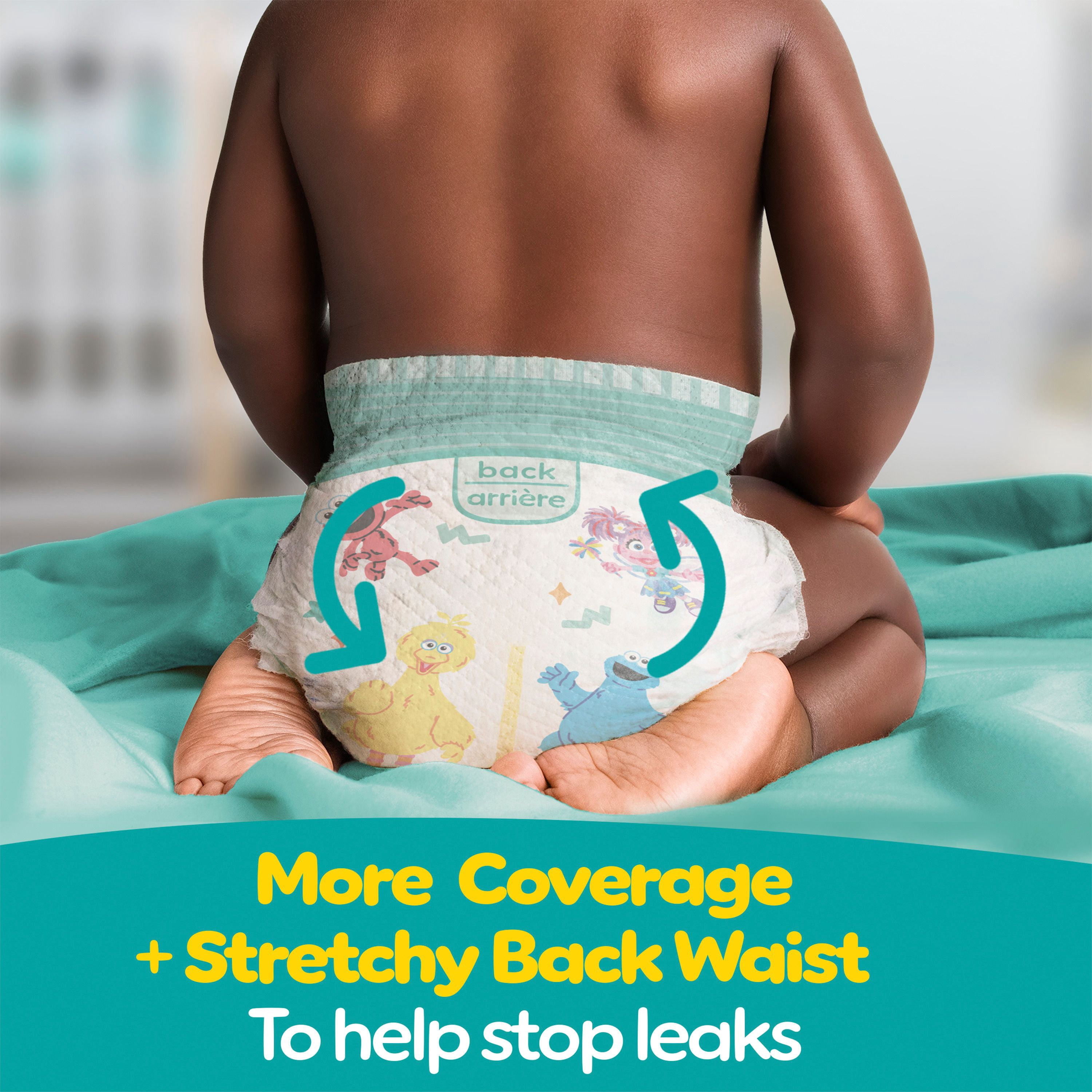 Pampers Baby Dry Ultra Couches, Taille (- lbs