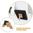 thumbnail image 4 of Shisuyan 2pcs Cardboard Easel Back Picture Frame Easel Back Diy Photo Frame Easel Back For Picture Frames Canvas And Paintings Light Brown 14.5cm, 4 of 8